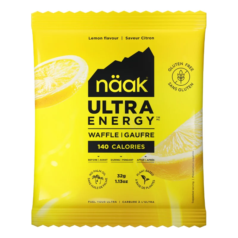 Gofre Ultra Energy Limón · Naak · 30 gramos